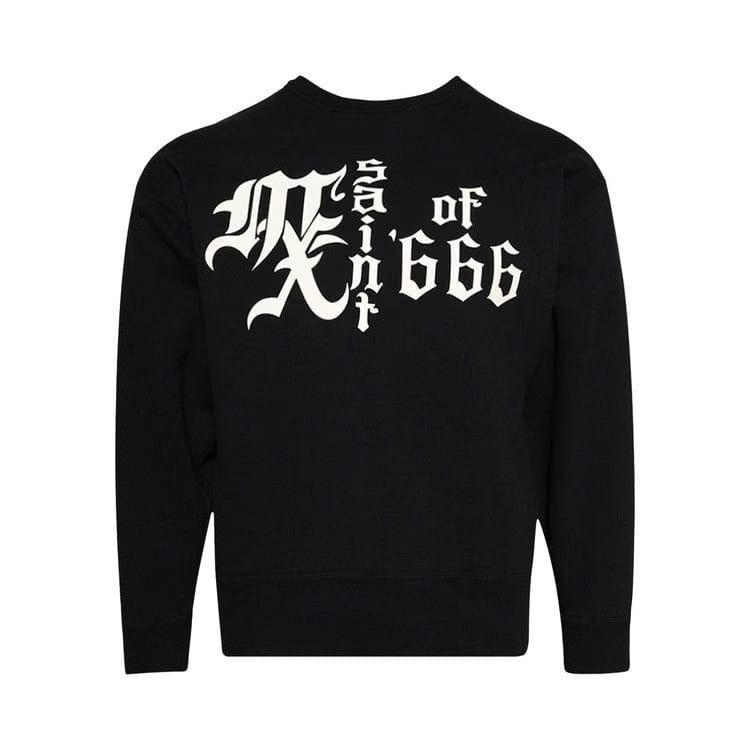 SAINT Mxxxxxx MX666 Crewneck Sweatshirt Black
