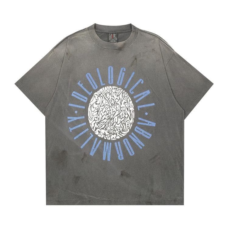 SAINT Mxxxxxx Ideological Shorts-Sleeve T-Shirt Black