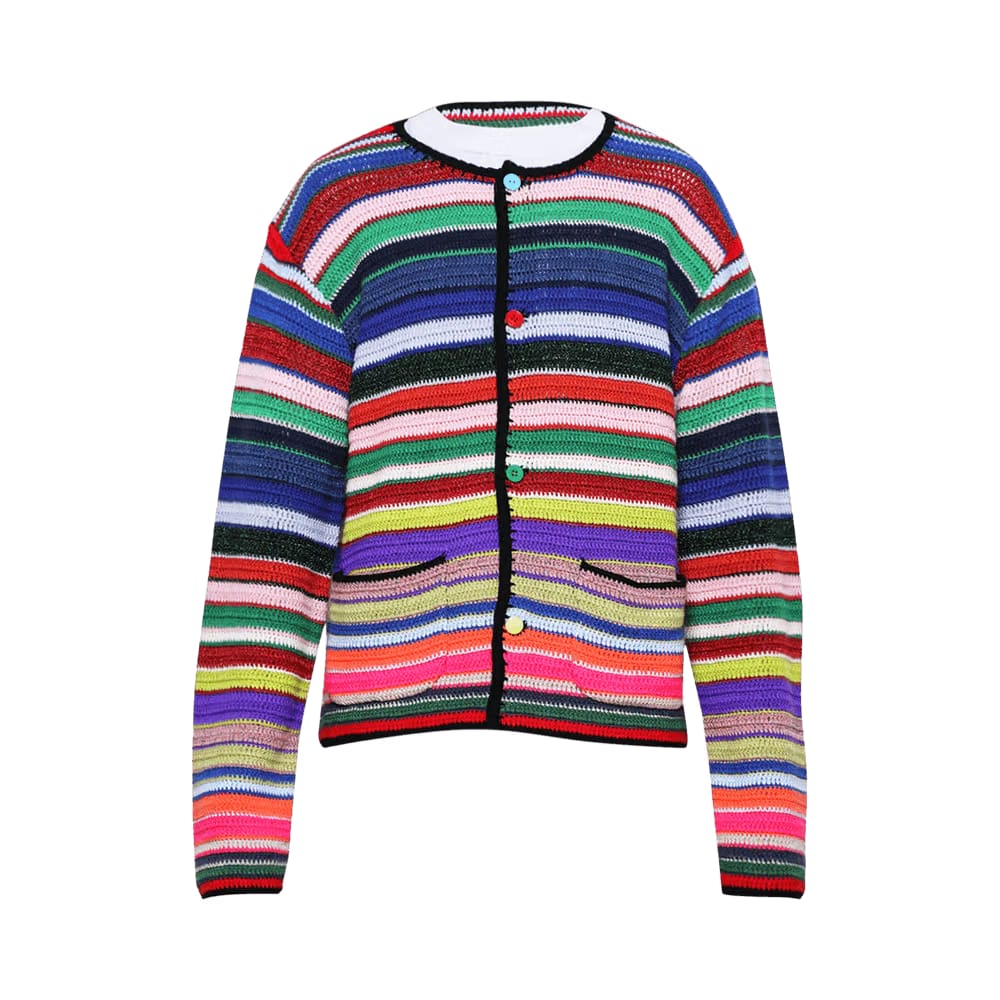 SAINT Mxxxxxx x Lastman Knit Cardigan Multicolor