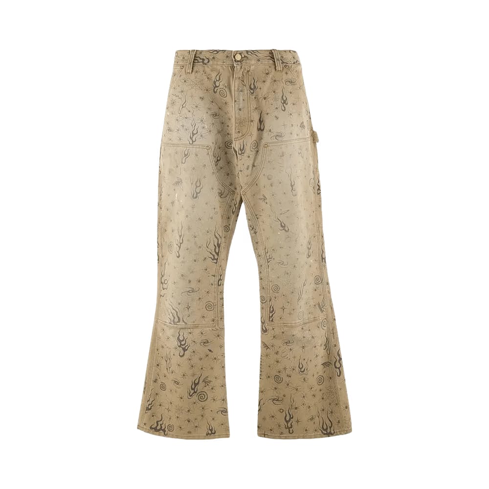 SAINT Mxxxxxx x Dr. Woo Double Knee Pants Beige