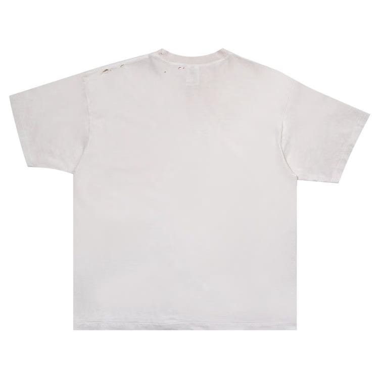 SAINT Mxxxxxx Shorts-Sleeve Love T-Shirt White