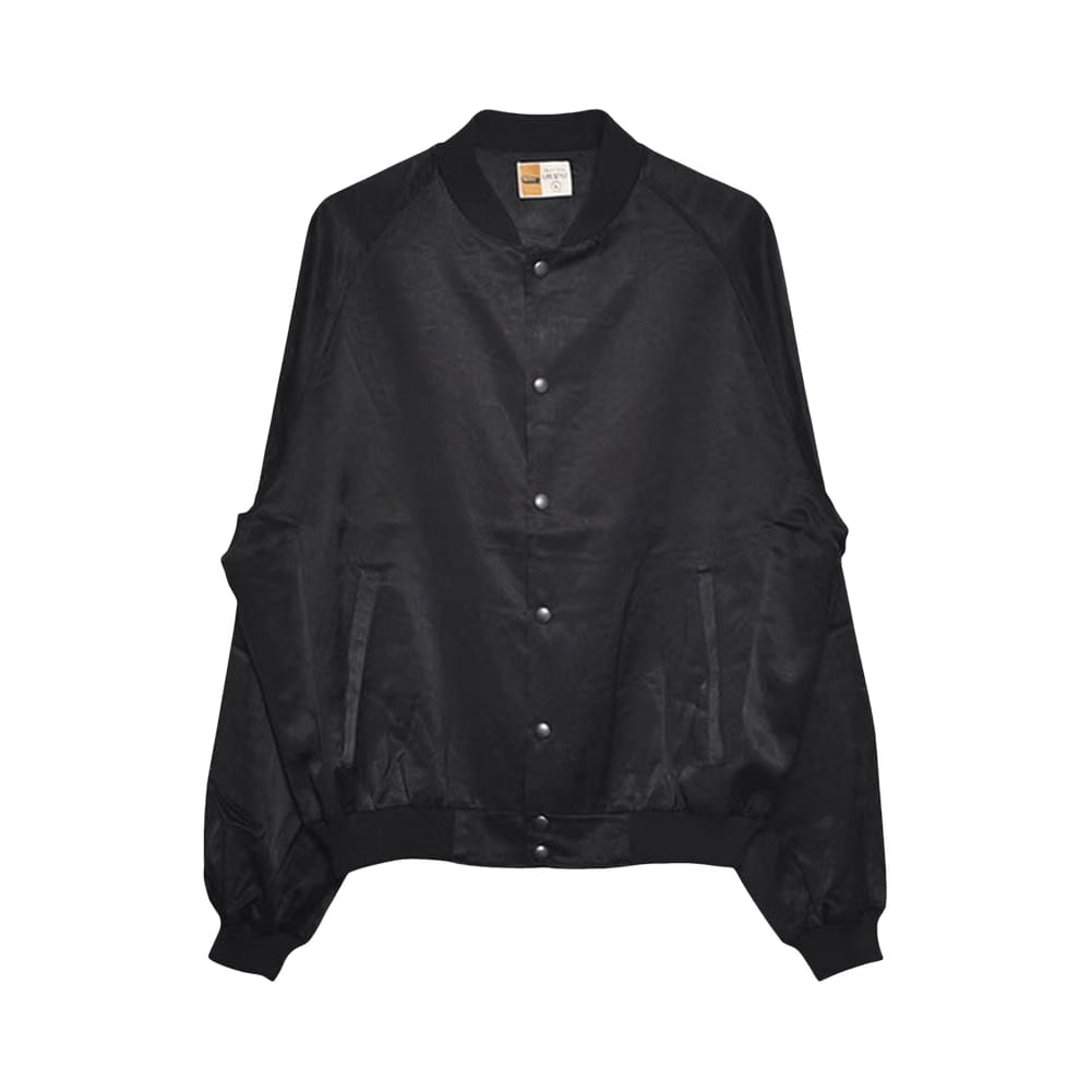SAINT Mxxxxxx Last Song Satin Jacket Black