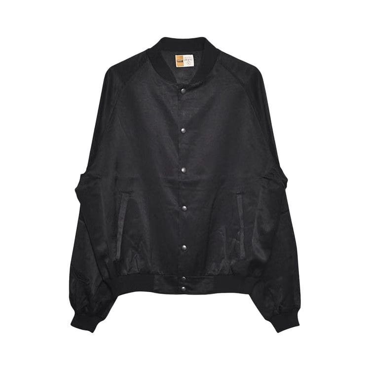 SAINT Mxxxxxx Last Song Satin Jacket Black
