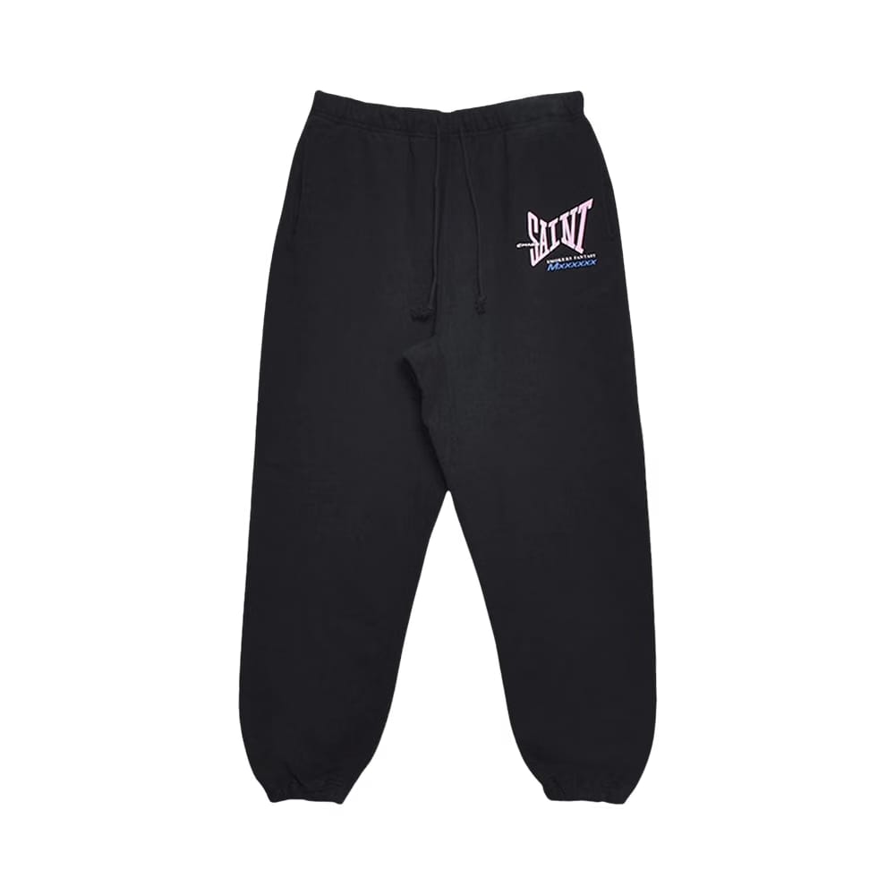 SAINT Mxxxxxx Ribbon Saint Sweatpants Black
