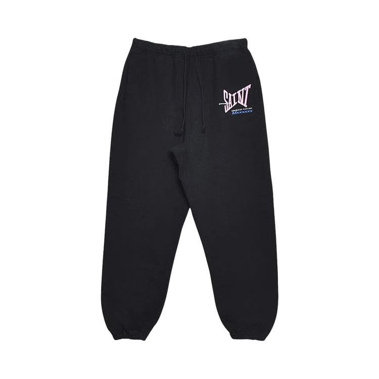 SAINT Mxxxxxx Ribbon Saint Sweatpants Black
