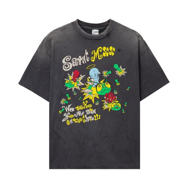SAINT Mxxxxxx Saint MX6 T-Shirt Black