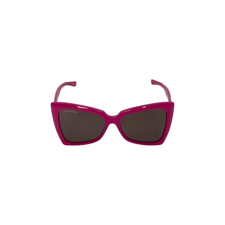 Balenciaga Modern Cat Eye Sunglasses Fuchsia