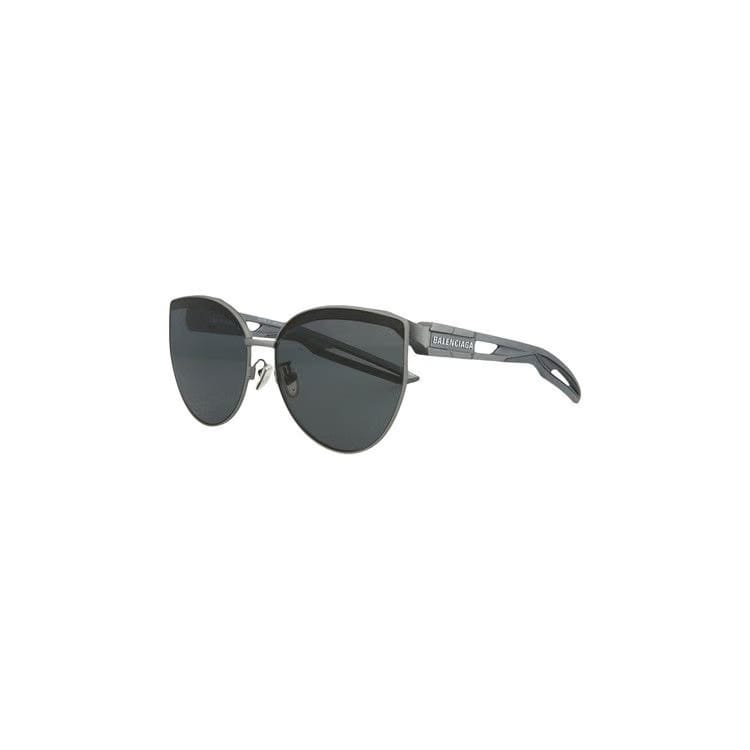 Balenciaga Cat Eye Frame Sunglasses Silver