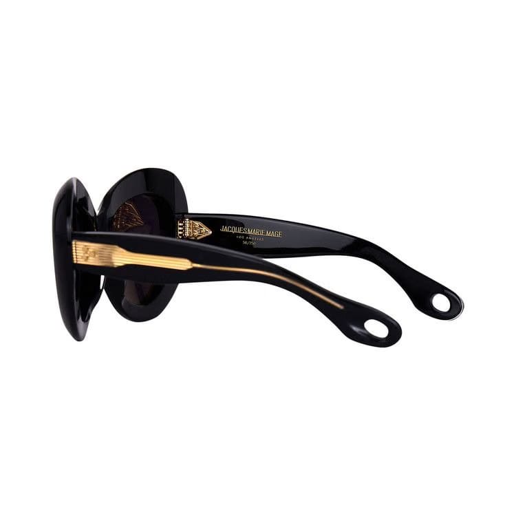 Jacques Marie Mage Enzo Sunglasses White/Black