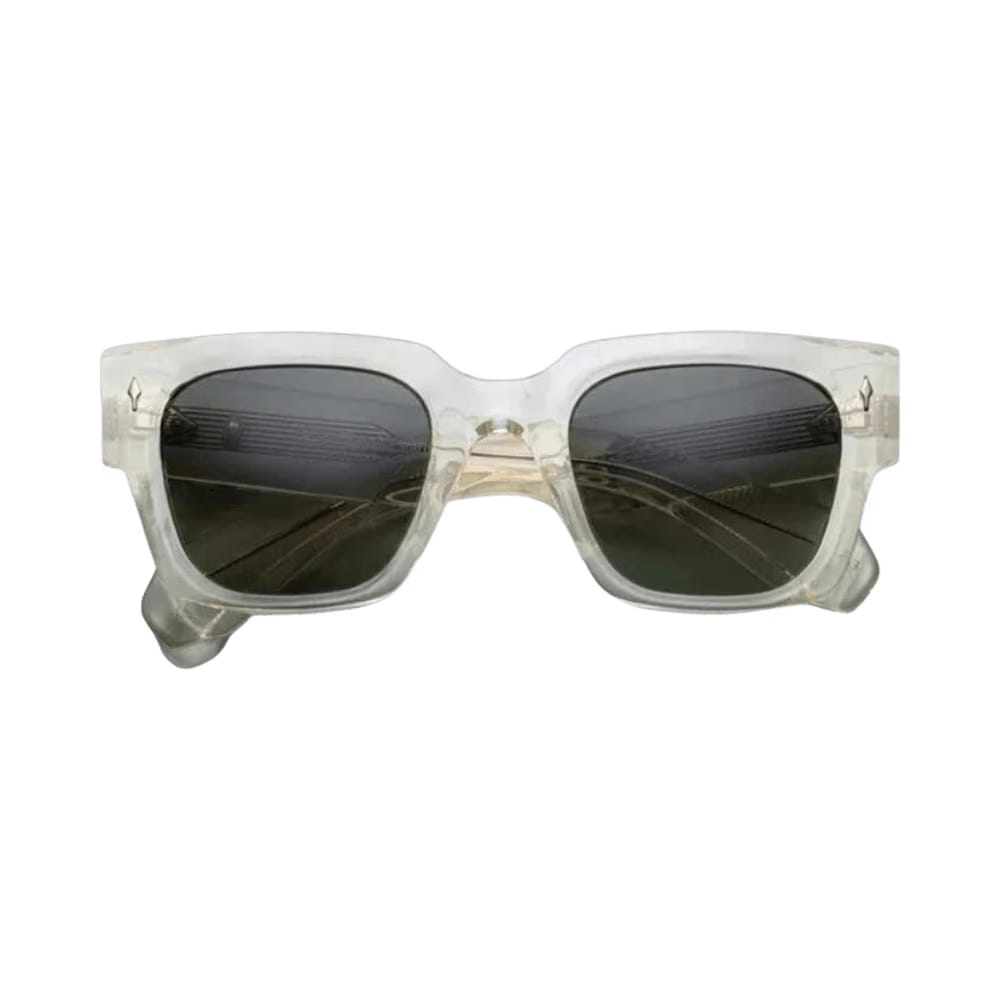 Jacques Marie Mage Enzo Sunglasses White/Black