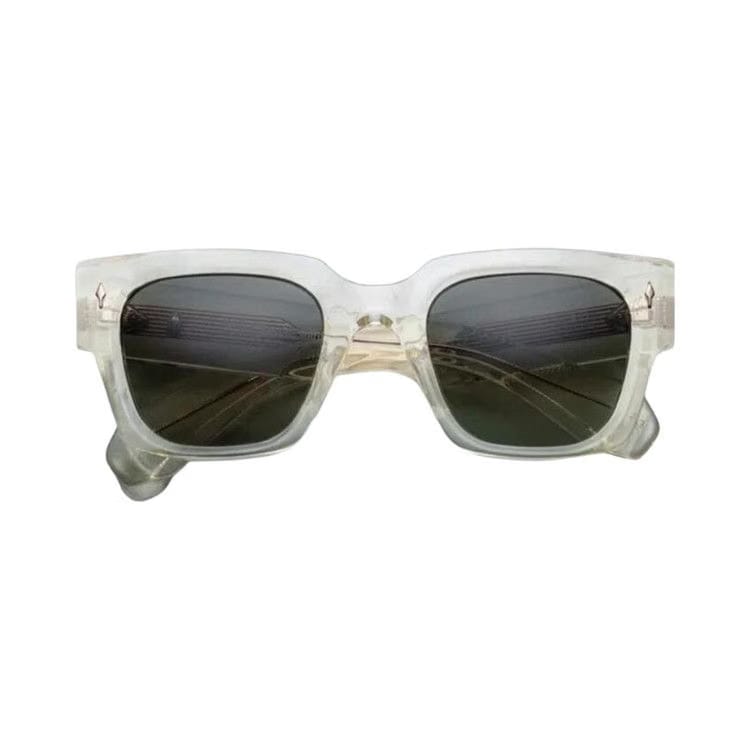 Jacques Marie Mage Enzo Sunglasses White/Black