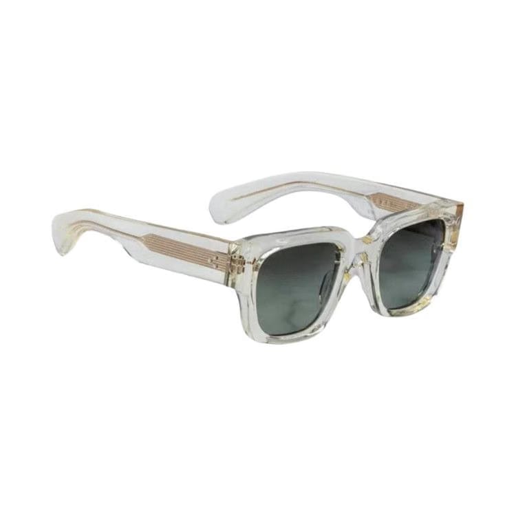 Jacques Marie Mage Enzo Sunglasses White/Black