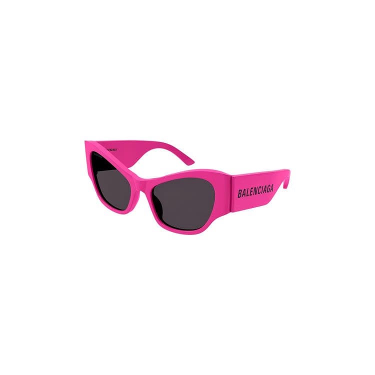 Balenciaga Cat Eye Sunglasses Fuchsia/Grey