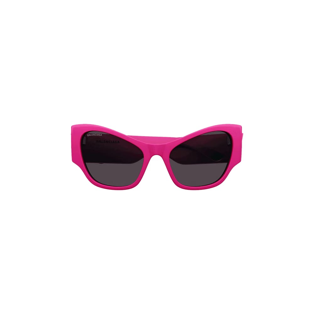 Balenciaga Cat Eye Sunglasses Fuchsia/Grey