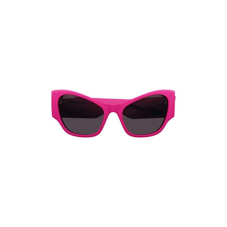Balenciaga Cat Eye Sunglasses Fuchsia/Grey