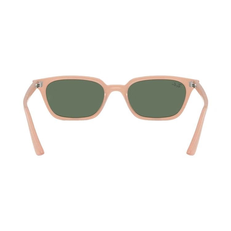Ray-Ban Zaya Bio-Based Sunglasses Pink/Dark Green