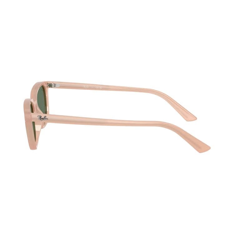 Ray-Ban Zaya Bio-Based Sunglasses Pink/Dark Green
