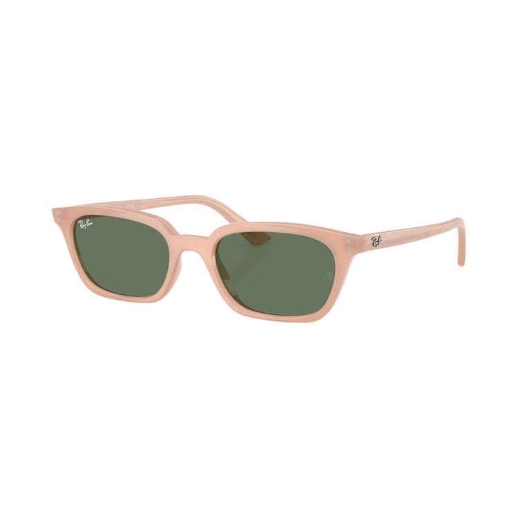 Ray-Ban Zaya Bio-Based Sunglasses Pink/Dark Green
