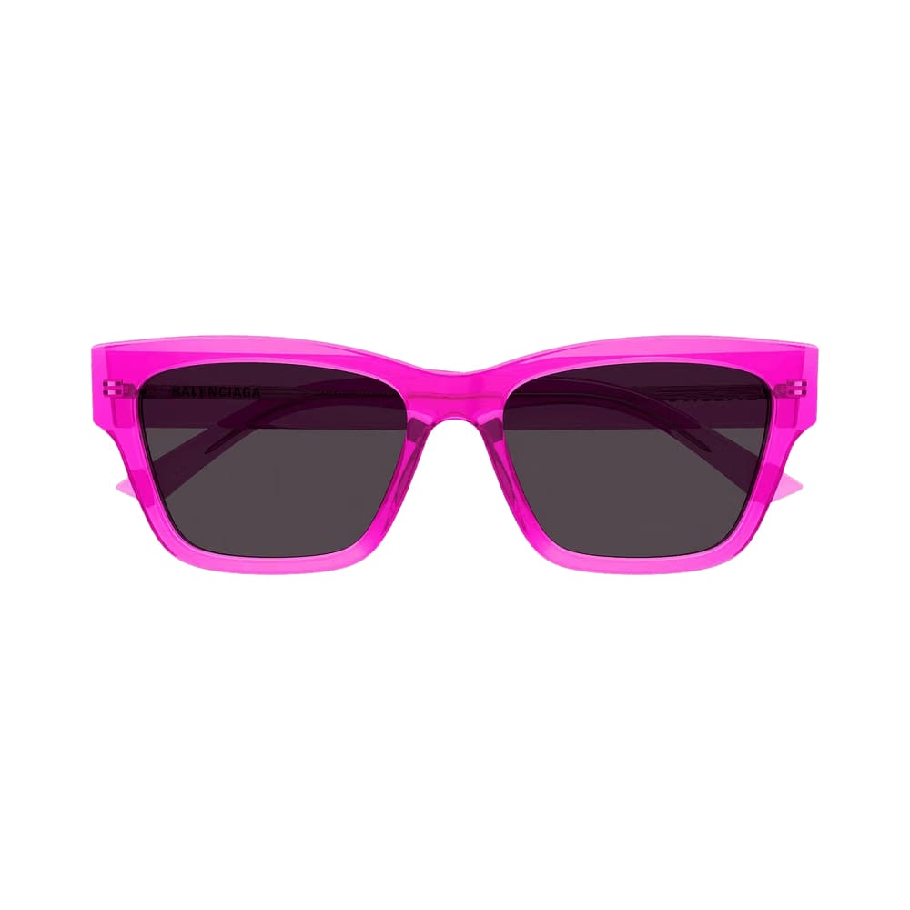 Balenciaga Square Sunglasses Fuchsia/Grey