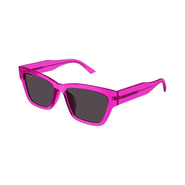 Balenciaga Square Sunglasses Fuchsia/Grey