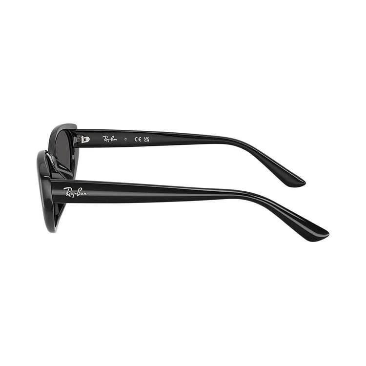 Ray-Ban Bio-Based Sunglasses Black/Dark Grey