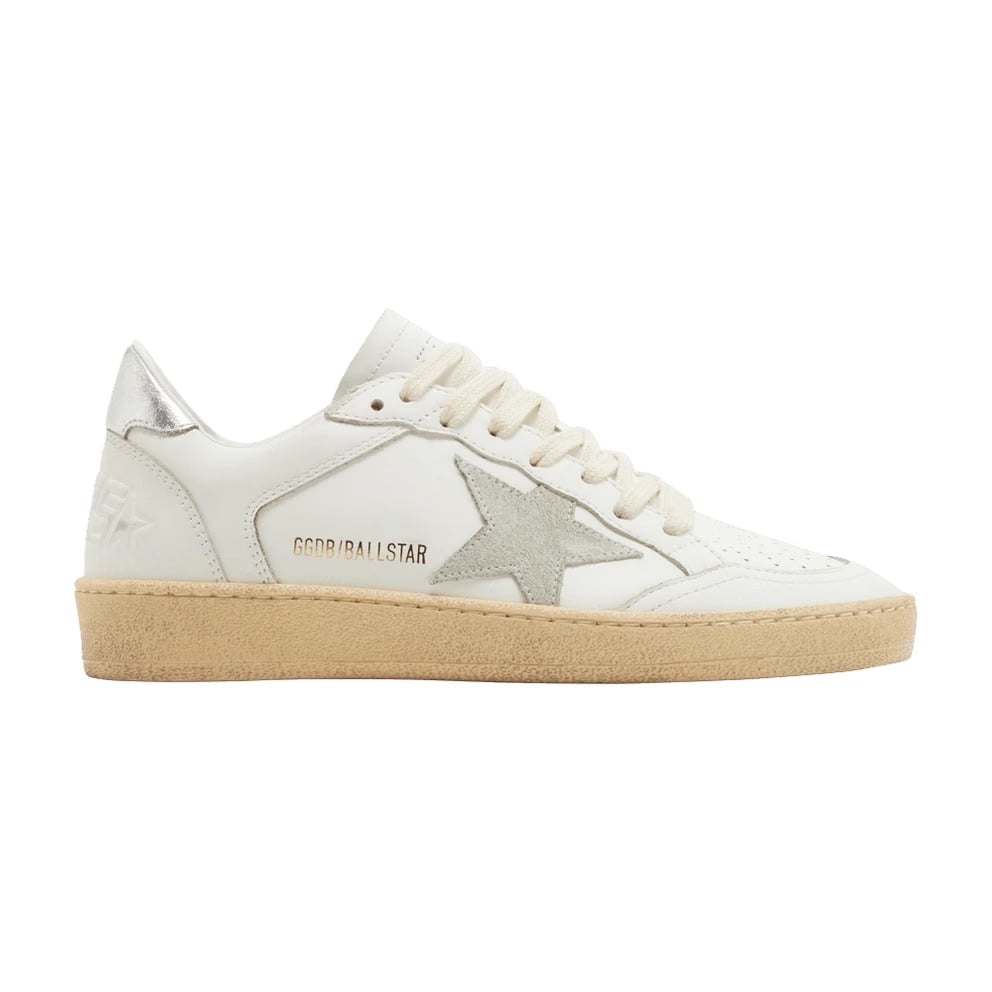 Golden Goose Wmns Ball Star 'White Ice Grey'