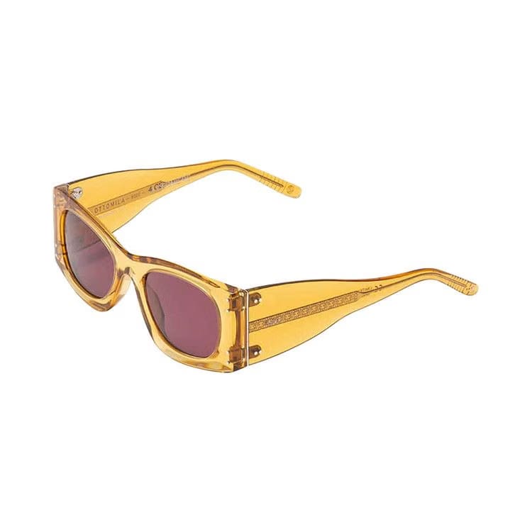 SUPER by RetroSuperFuture 4 Cerniere Sunglasses Ambra