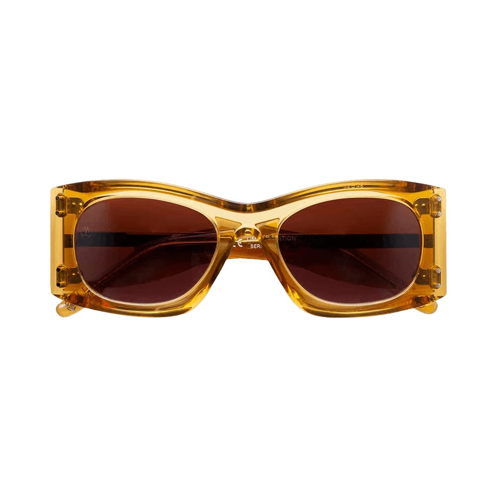SUPER by RetroSuperFuture 4 Cerniere Sunglasses Ambra