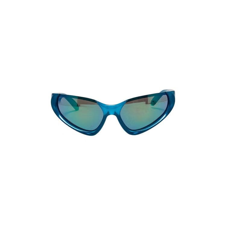 Balenciaga Sunglasses Shiny Light Blue