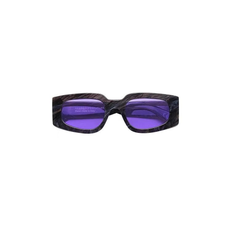 SUPER by RetroSuperFuture Tetra Sunglasses Black Marble
