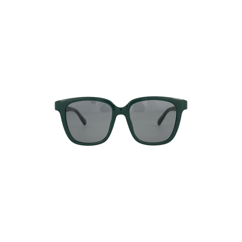 Balenciaga Round Frame Bio Injection Rilsan Sunglasses Green