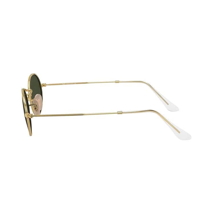 Ray-Ban Oval Metal Sunglasses Arista Gold/Green
