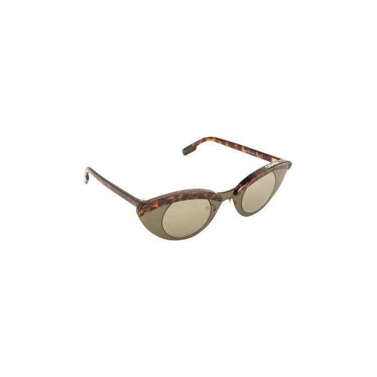 Kenzo Cat Eye Reflective Sunglasses Black