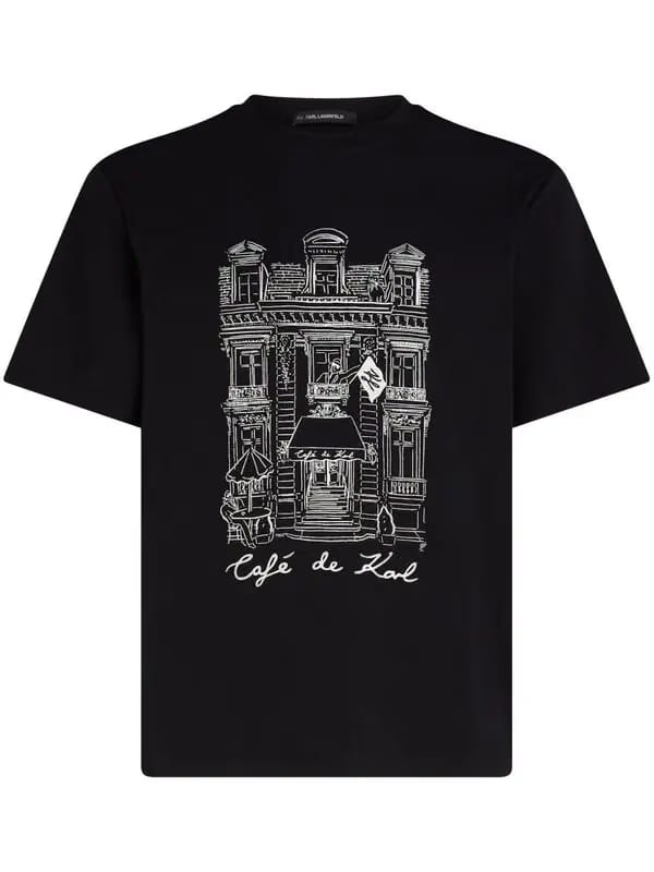 karl lagerfeld x jorge parra t-shirt