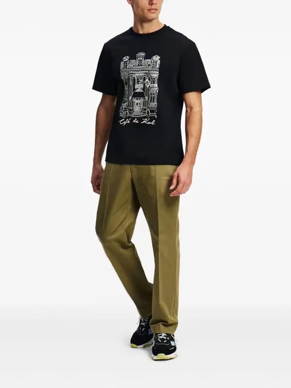 karl lagerfeld x jorge parra t-shirt