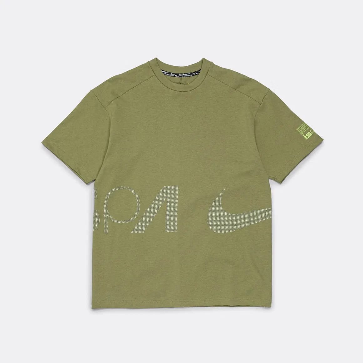 NIKE ISPA SS T-Shirt - Alligator/Ghost Green