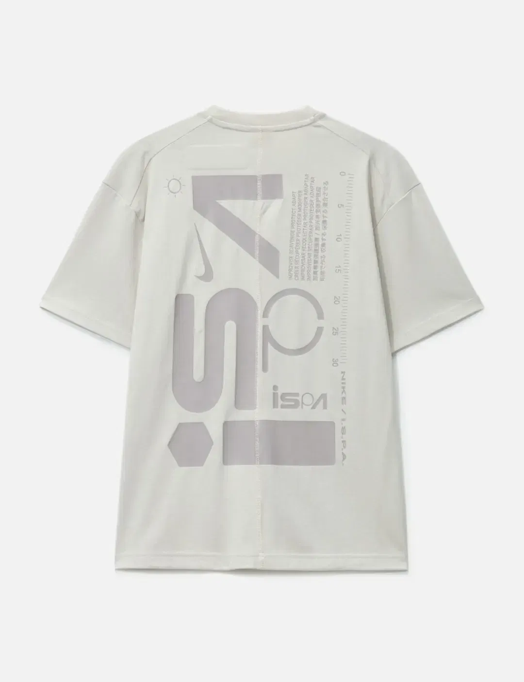 NRG ISPA SSNL Short Sleeve Light Bone T-Shirt