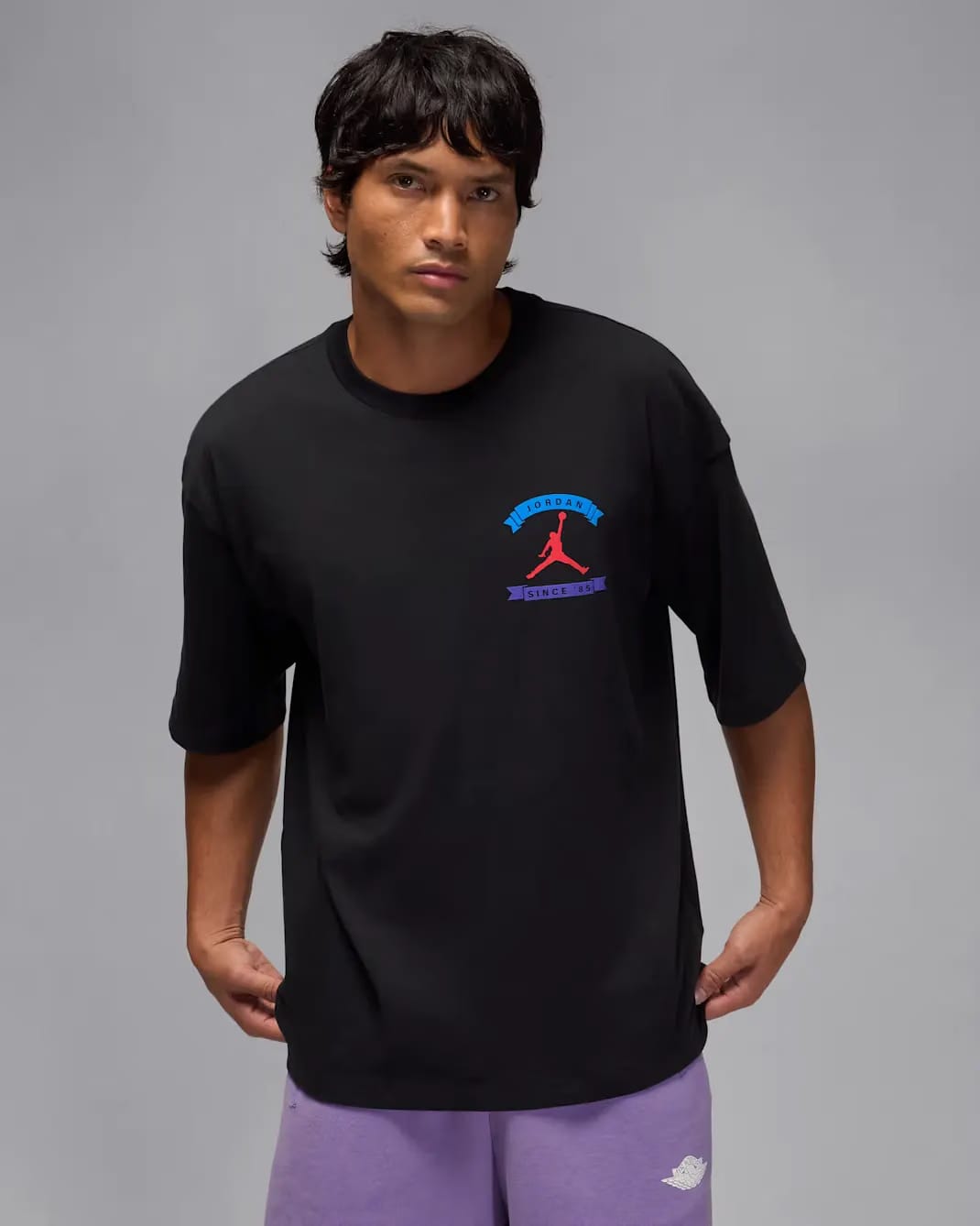 Jordan Men's Oversized Reissue BLACK T-Shirt