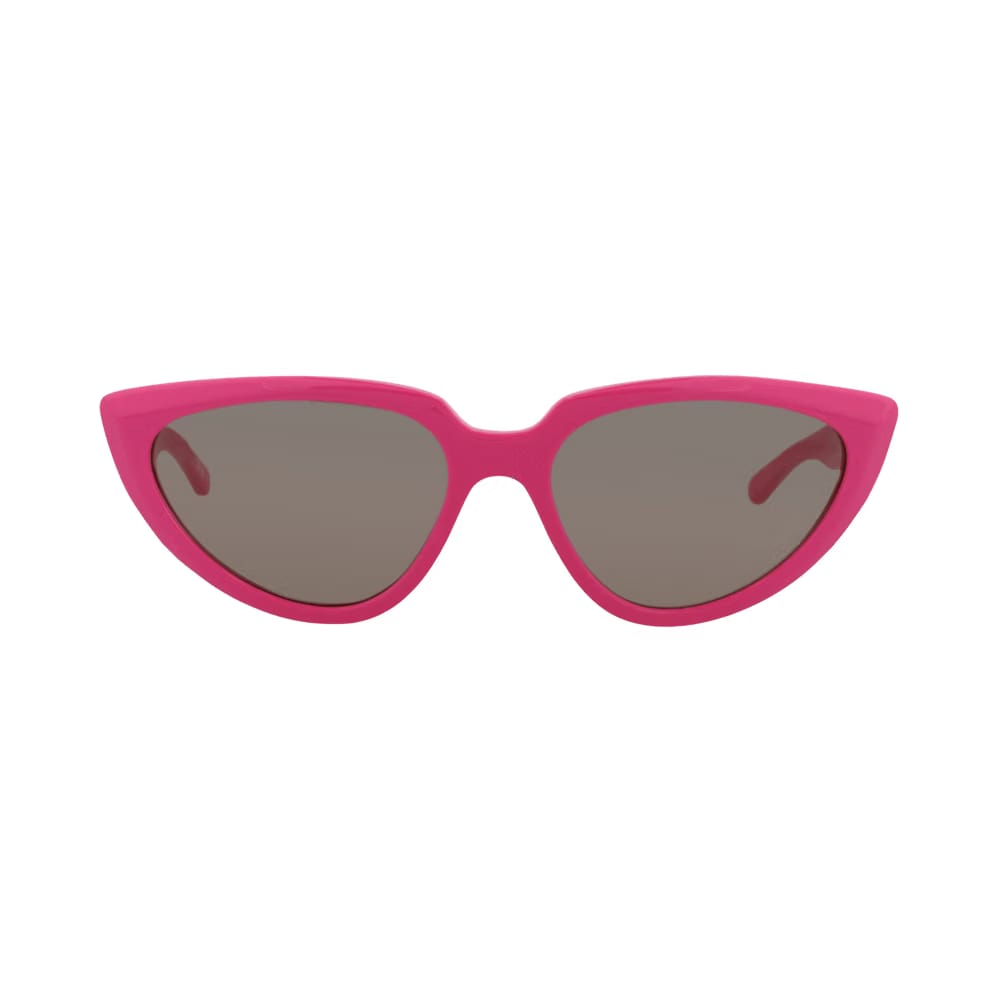 Balenciaga Cat Eye Sunglasses Fuchsia/Brown