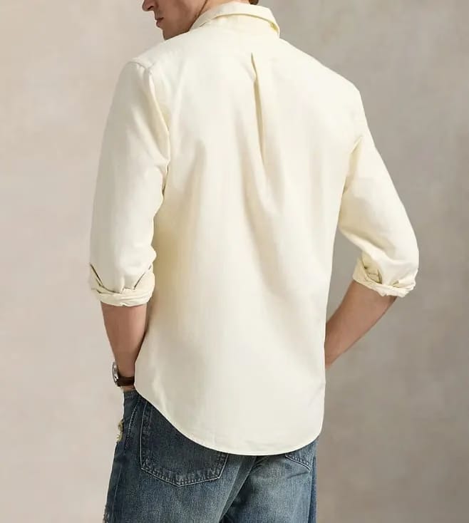 POLO RALPH LAUREN White Graphic Regular Fit Shirt White