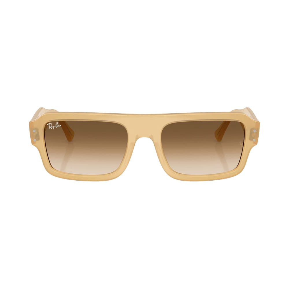 Ray-Ban Lukas Sunglasses Transparent Beige