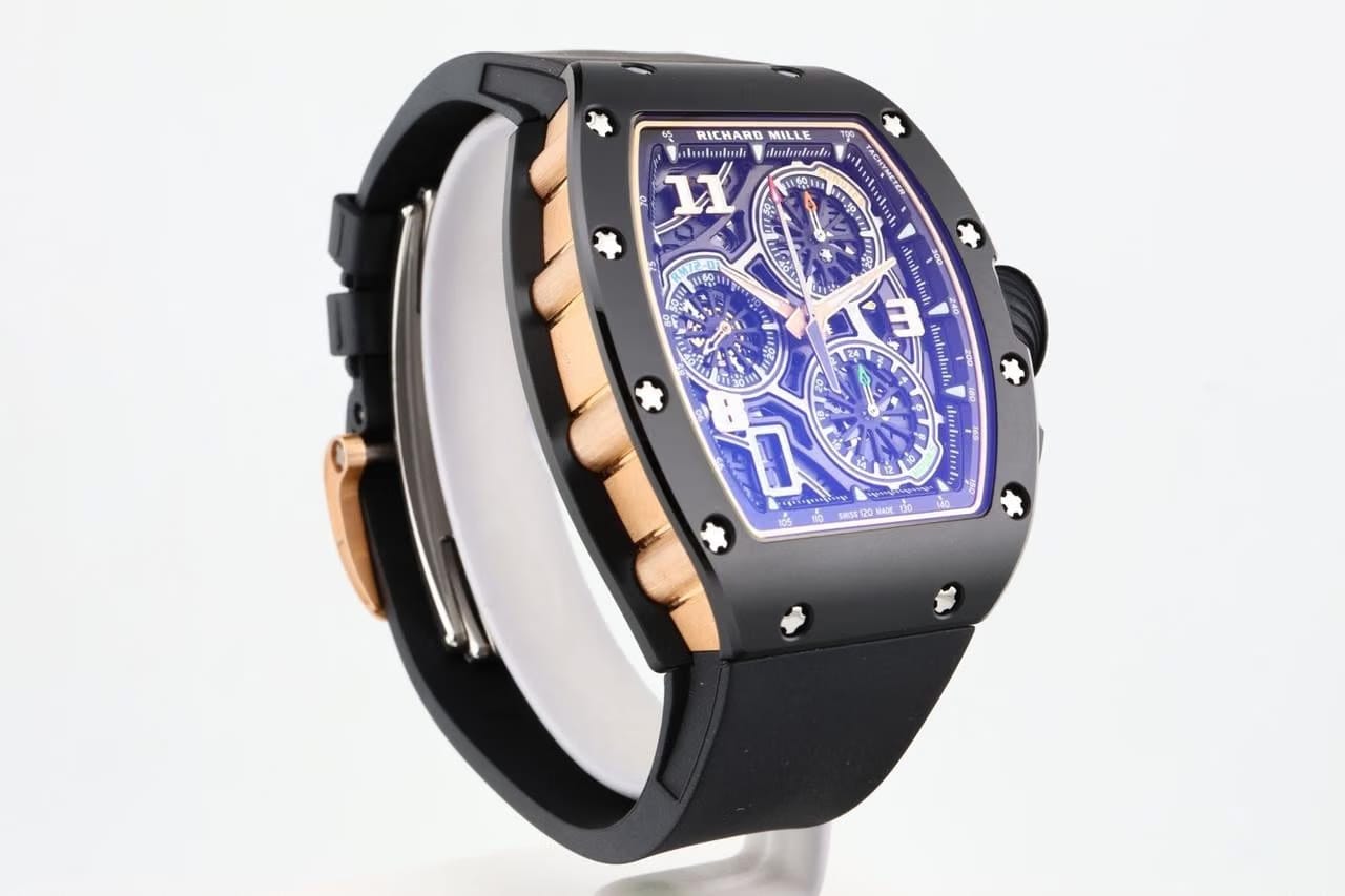 Richard Mille RM72-01 Unworn Black Ceramic Flyback Chronograph