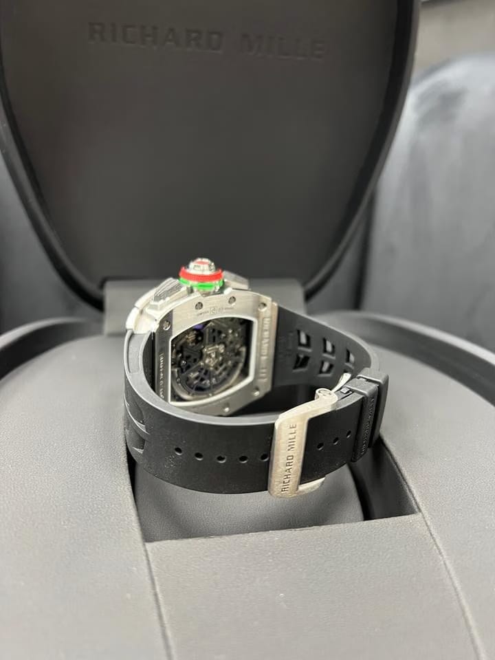 Richard Mille RM 65-01 Titanium Split Second Chronograph Black Rubber Strap 'In Stock'
