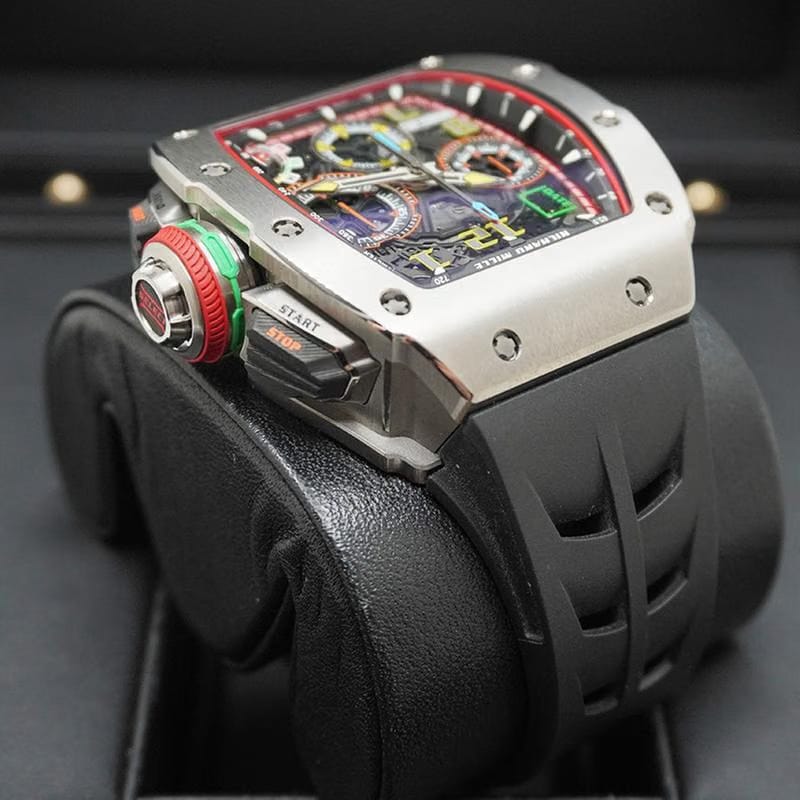 Richard Mille RM65-01 Automatic Winding Titanium Split Chronograph Openworked Dial
