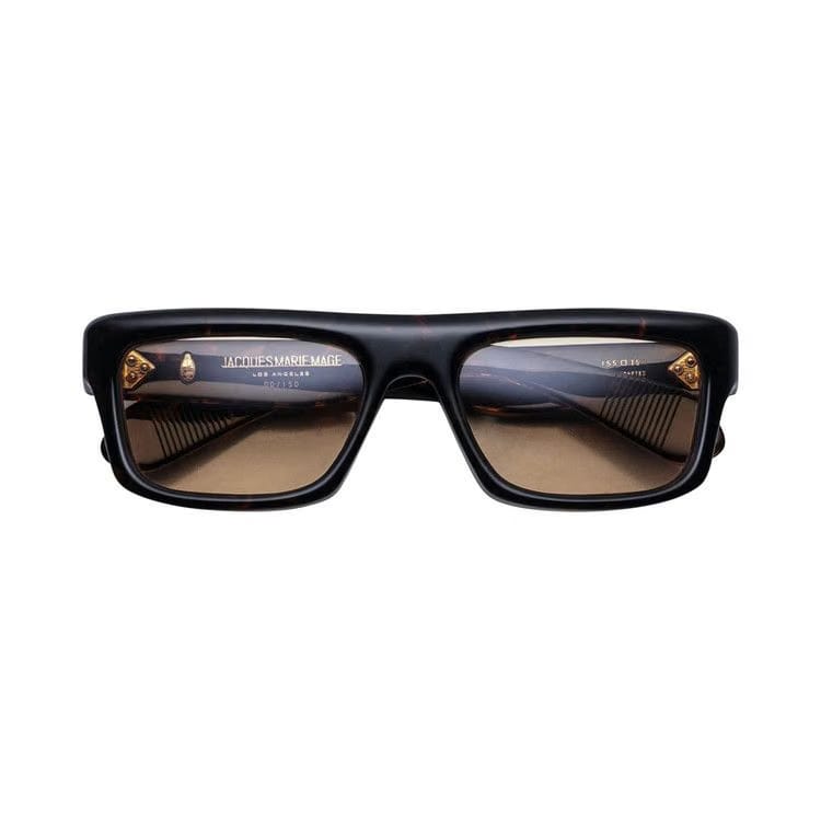 Jacques Marie Mage Cleavon Sunglasses Dark Gold