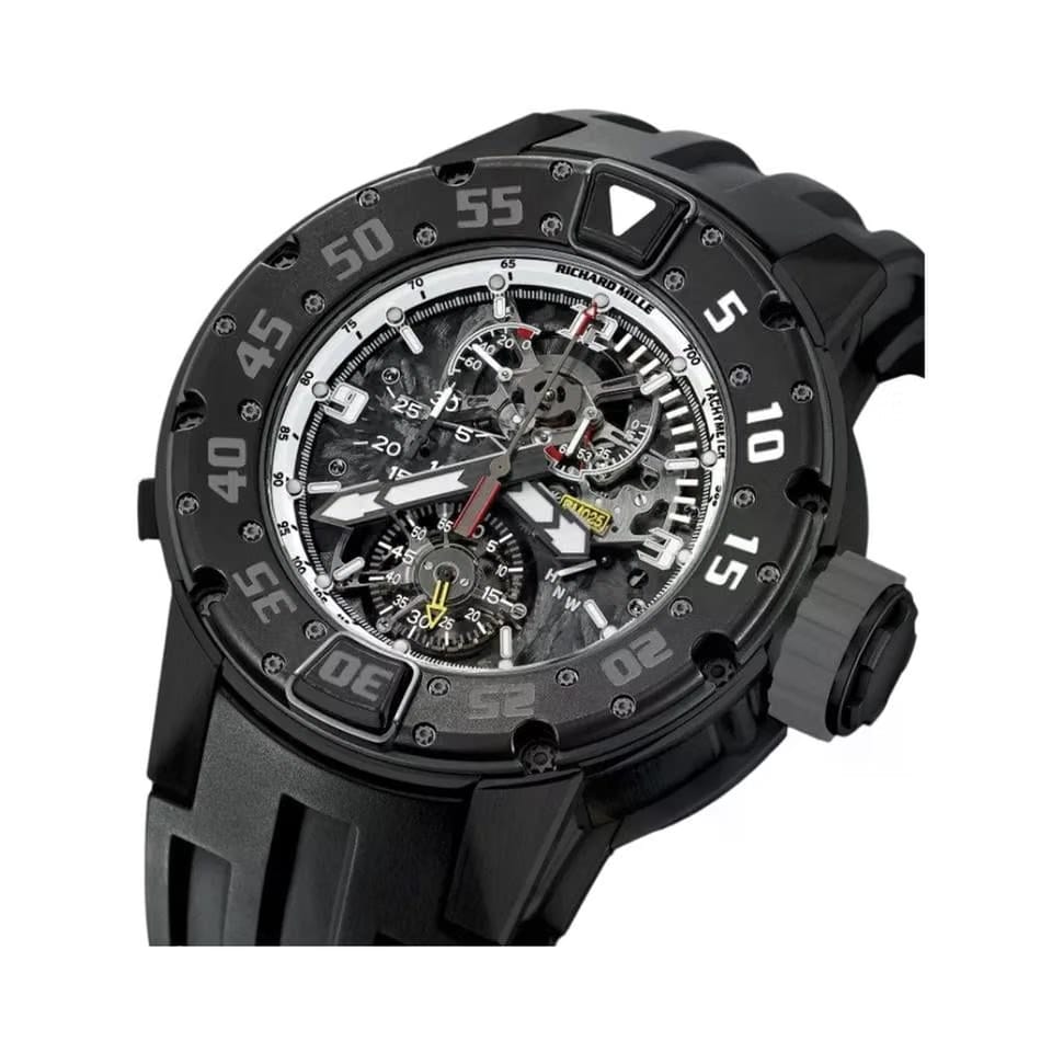 Richard Mille Tourbillon Chronograph Diver RM025 AN CA TI