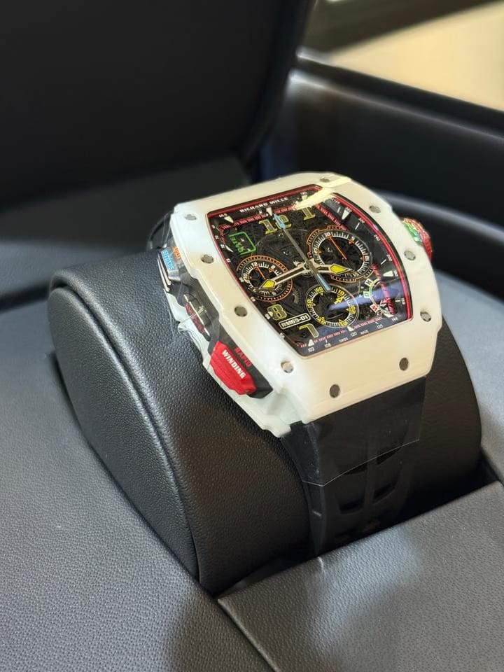Richard Mille RM65-01 Split second chronograph White Carbon TPT 2025 New Release