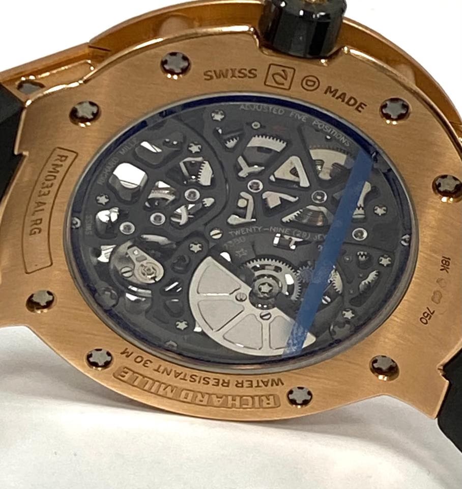 Richard Mille Rose Gold RM 033 UNWORN