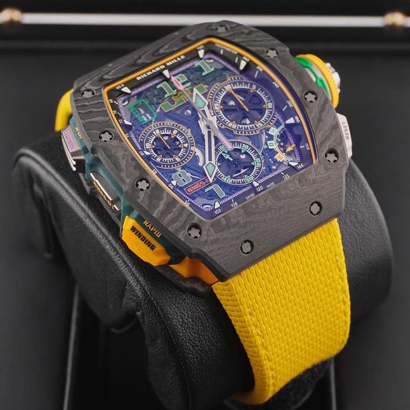 Richard Mille RM65-01 Lebron James Automatic Winding Split Chronograph Openworked Dial