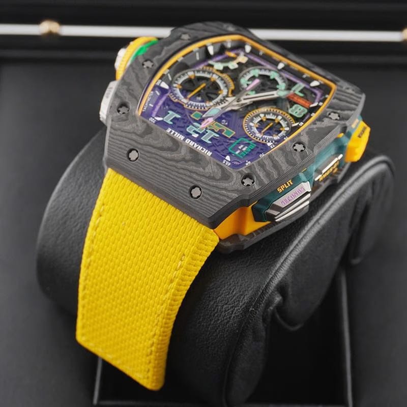Richard Mille RM65-01 Lebron James Automatic Winding Split Chronograph Openworked Dial